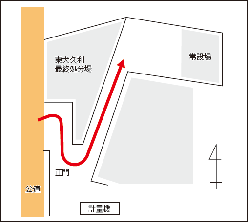 常設場地図