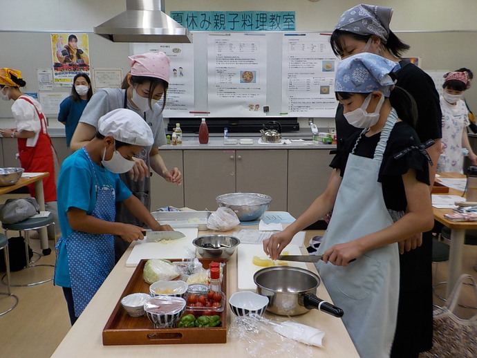 写真：令和6年度親子料理教室