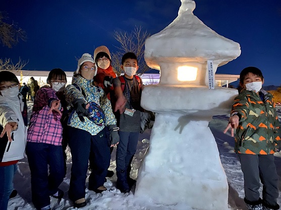 写真：雪灯篭まつり2