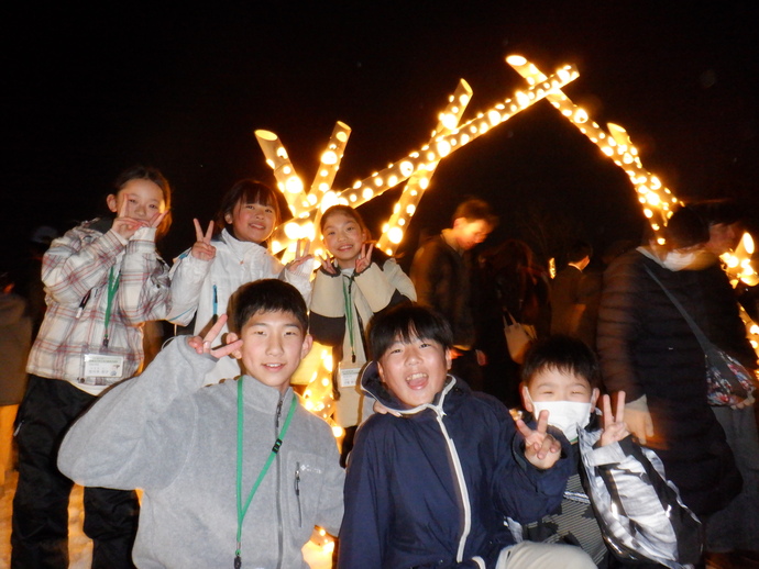 写真：雪灯篭まつり2