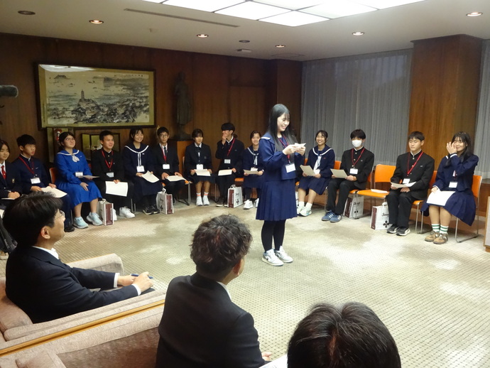 写真：表敬訪問2