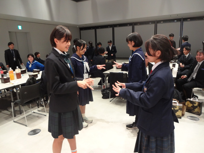 写真：歓迎の会その3(創造の杜交流館)