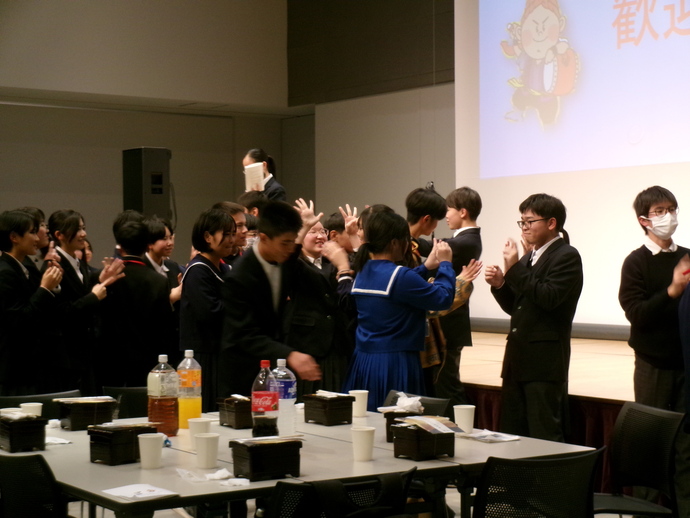 写真：歓迎の会その4(創造の杜交流館)