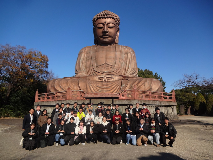 写真：大仏見学