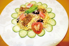黒豆大豆のちらし寿司