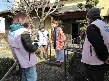 見守り活動の様子の写真