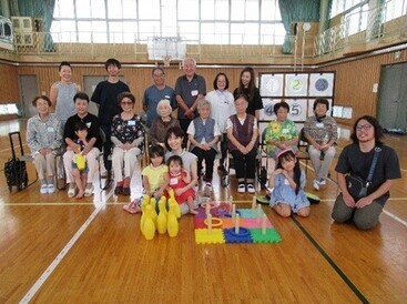 第1回子ども&高齢者交流会の様子1枚目