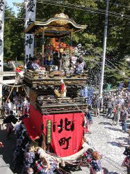 写真：北町組山車