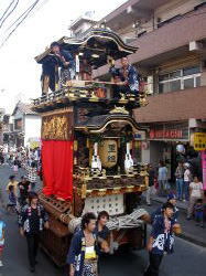 写真：里組山車