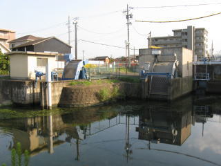 写真：川北第2排水機場