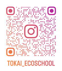 画像：東海市エコスクール公式Instagram 二次元コード