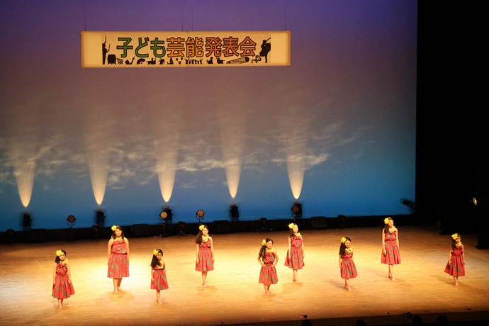 子ども芸能発表会　令和6年度の様子(1)