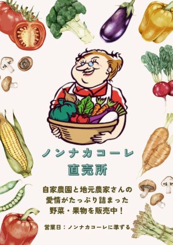 写真：直売所案内
