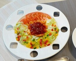 鶏チリ料理写真