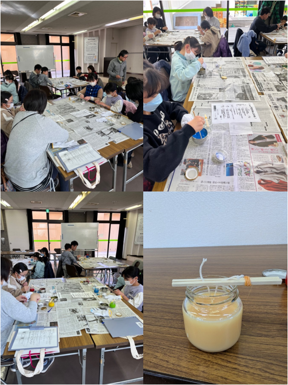 令和8年度アロマキャンドルづくり