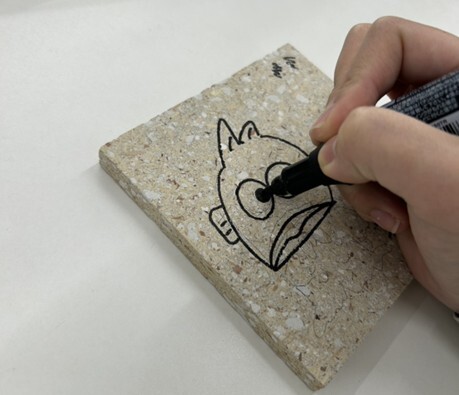 コースター作り体験