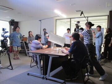 MLF東海市の映画制作ワークショップの様子