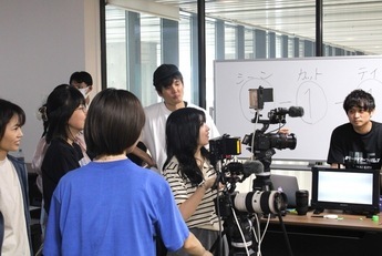 映画制作ワークショップの様子