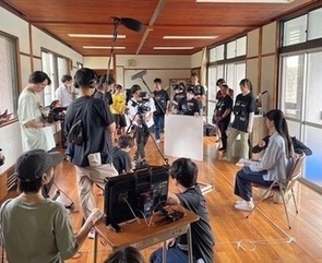 映画制作ワークショップの様子