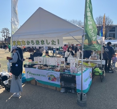 出店ブースの様子