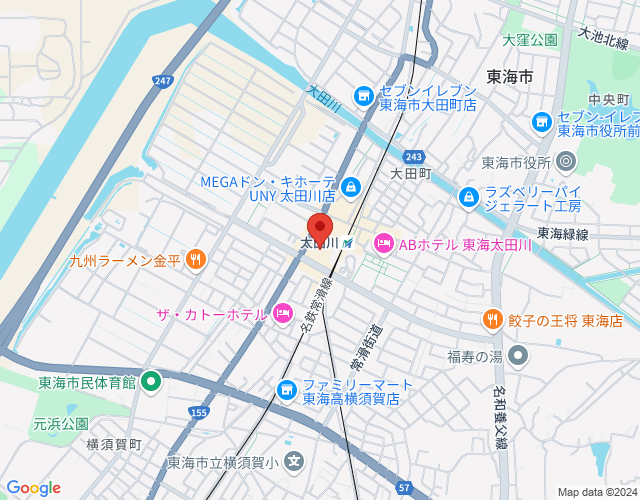 東海市芸術劇場位置図(外部リンク・新しいウィンドウで開きます)