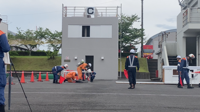 写真：ほふく救出1