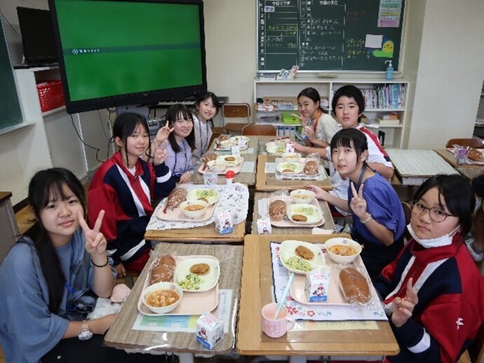 釜石小学校給食